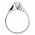 Δαχτυλίδι Μονόπετρο με Ζιργκόν Λευκόχρυσος Κ14 - 92270