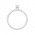 Δαχτυλίδι Μονόπετρο με Διαμάντια Λευκόχρυσος Κ18 - 16036